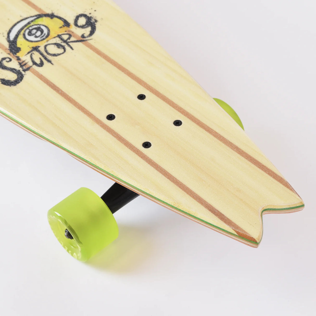 Sector Nine Offshore Temple 39.5" x 9.375" Longboard Complete Skateboard