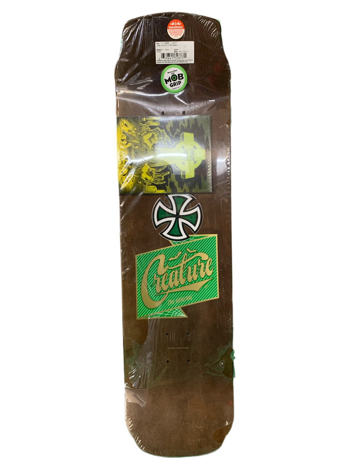 Creature Taller Can 9" Classic Skateboard Deck