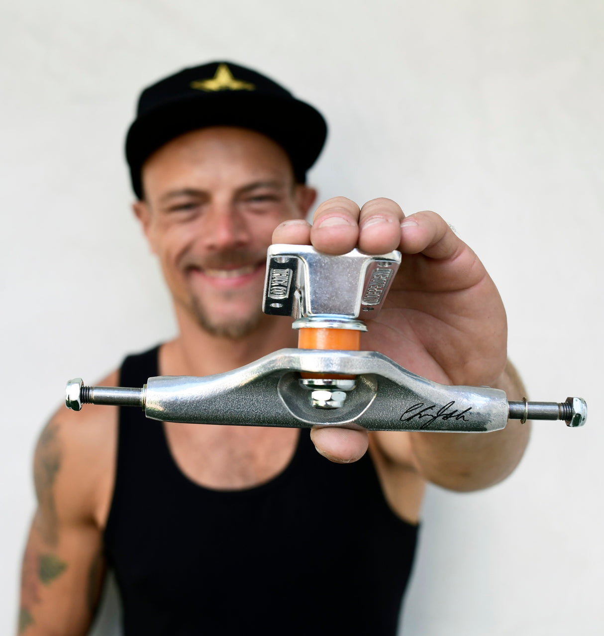 Independent Stage 11 Forged Titanium Chris Joslin Sticker Slap Pro Polished Silver Skateboard Trucks