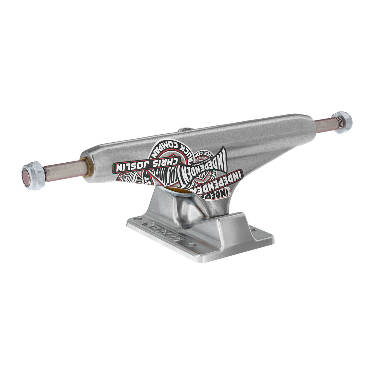 Independent Stage 11 Forged Titanium Chris Joslin Sticker Slap Pro Polished Silver Skateboard Trucks