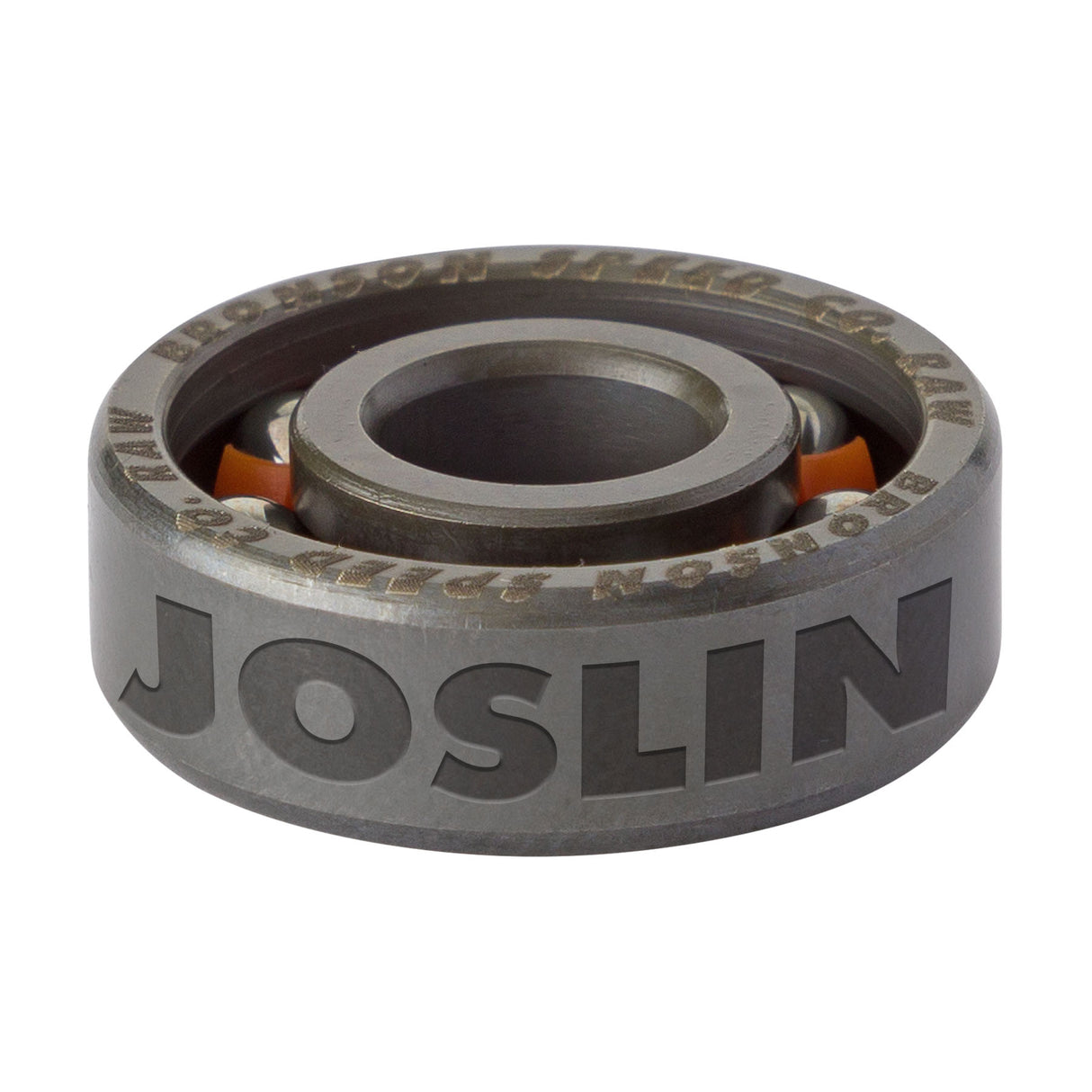 Bronson Speed Co. Chris Joslin Pro 6-Ball Bearing Raw Skateboard Bearings