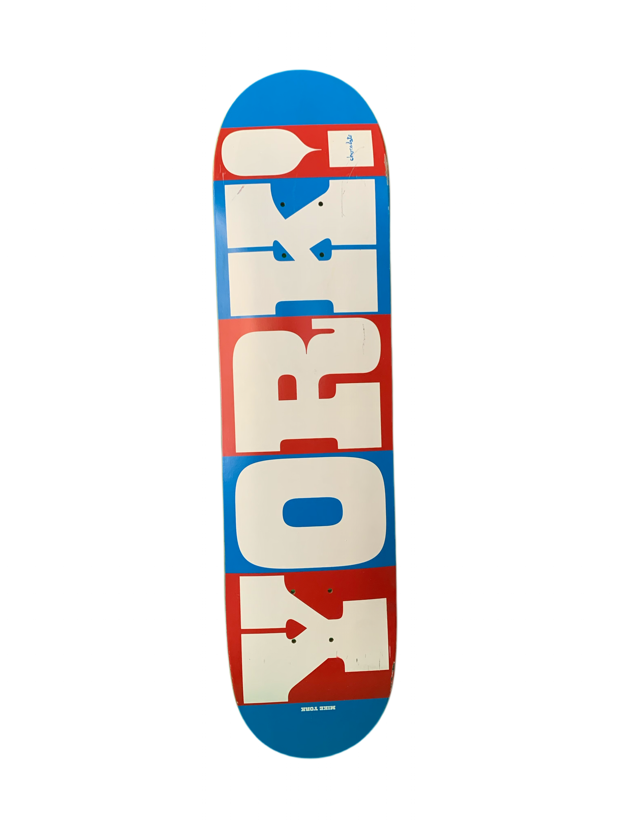 Chocolate Mike York! Pro Model 7.6" Classic Skateboard Deck