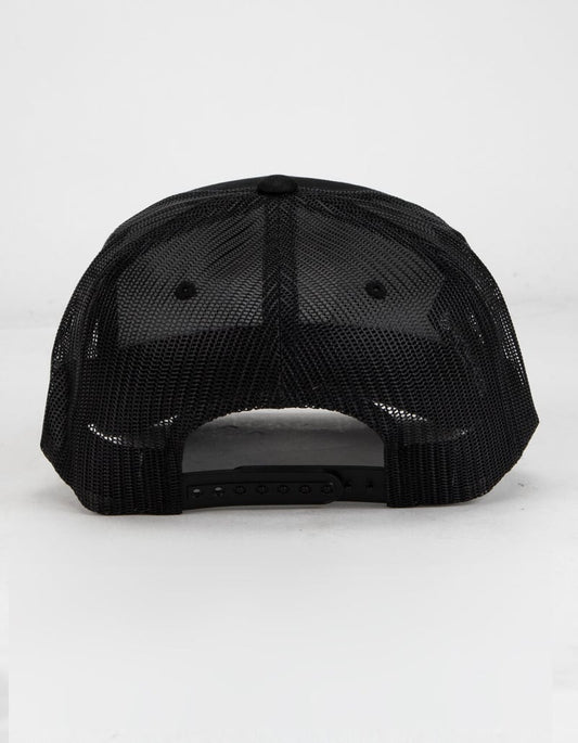 Brixton Oath III Black Mesh Trucker Snapback Hat