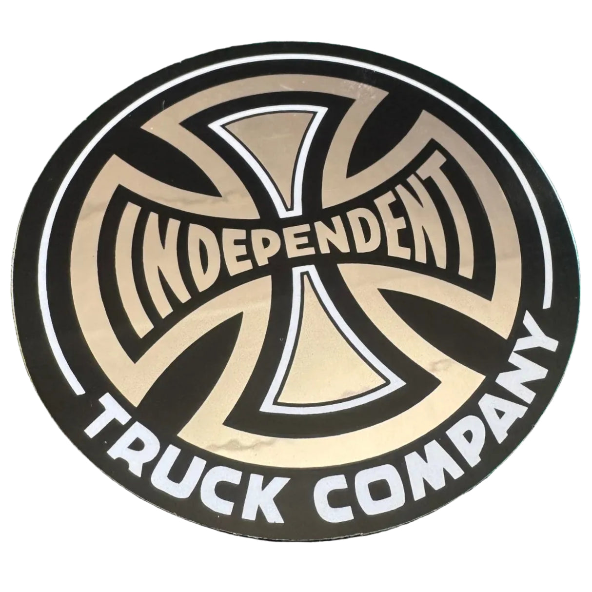Independent Truck Co Iron Cross Foil 3" Sticker