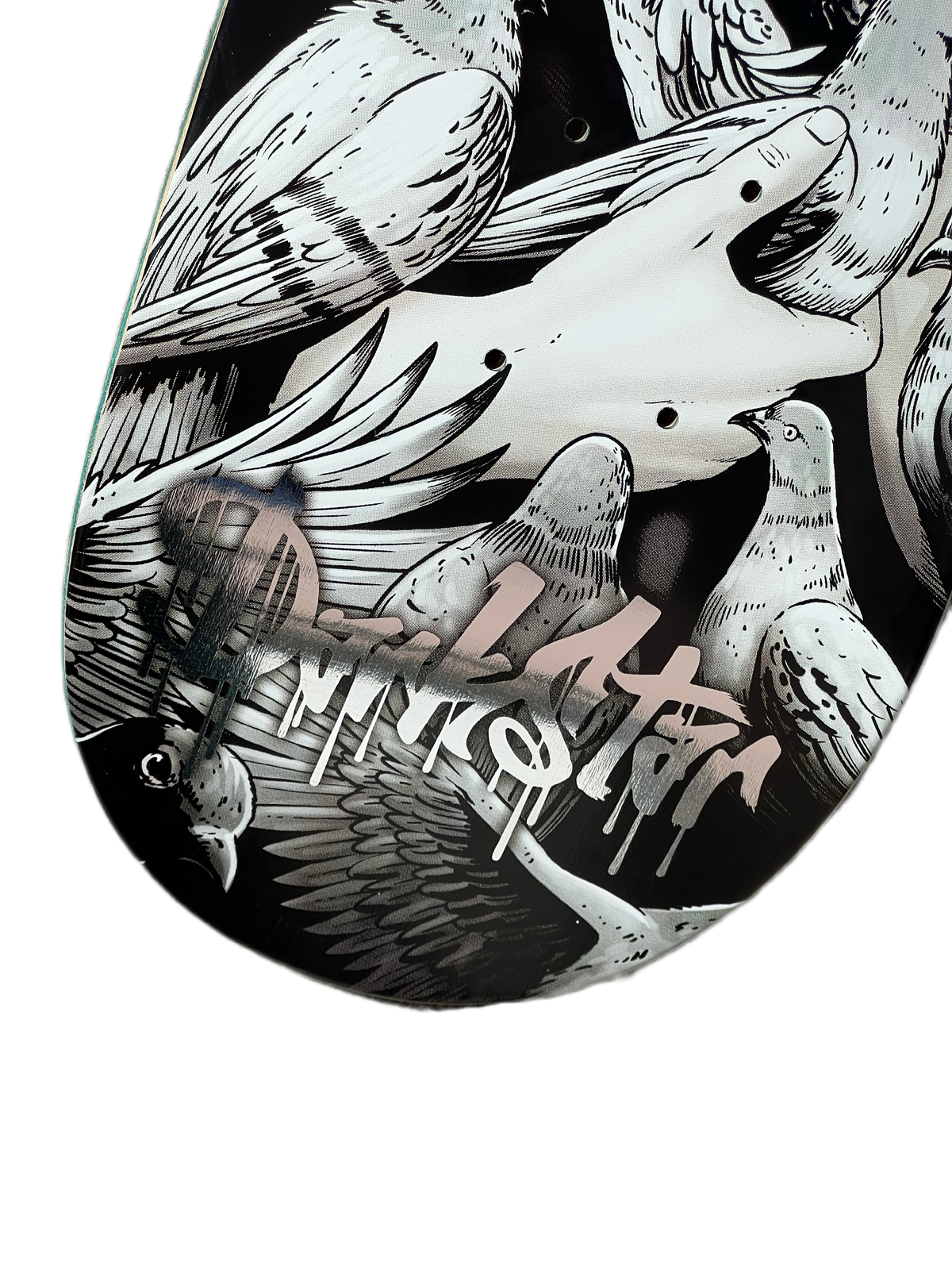 Darkstar Mike Berdis Flock Resin 7 8.0" Skateboard Deck