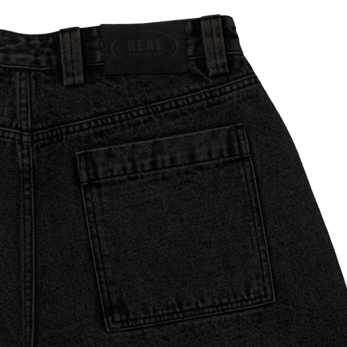 Real Street Cleaner Black Stone / Acid Wash Shorts