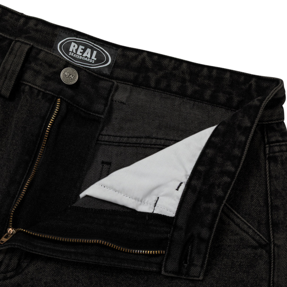 Real Street Cleaner Black Stone / Acid Wash Shorts
