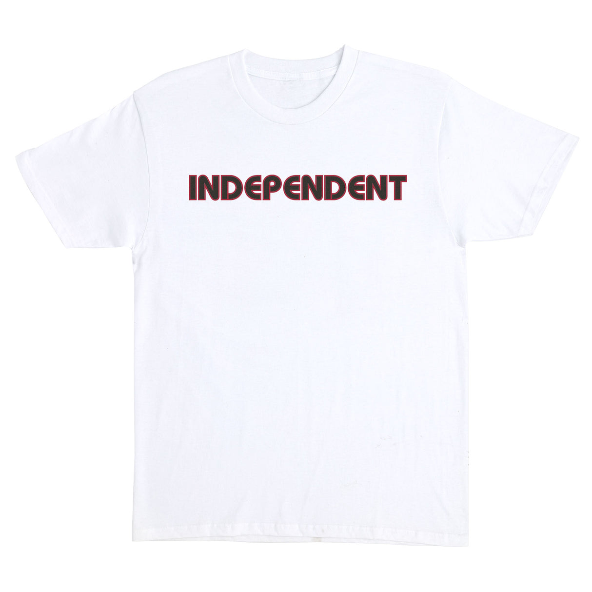 Independent Groundwork White S/s Shirt