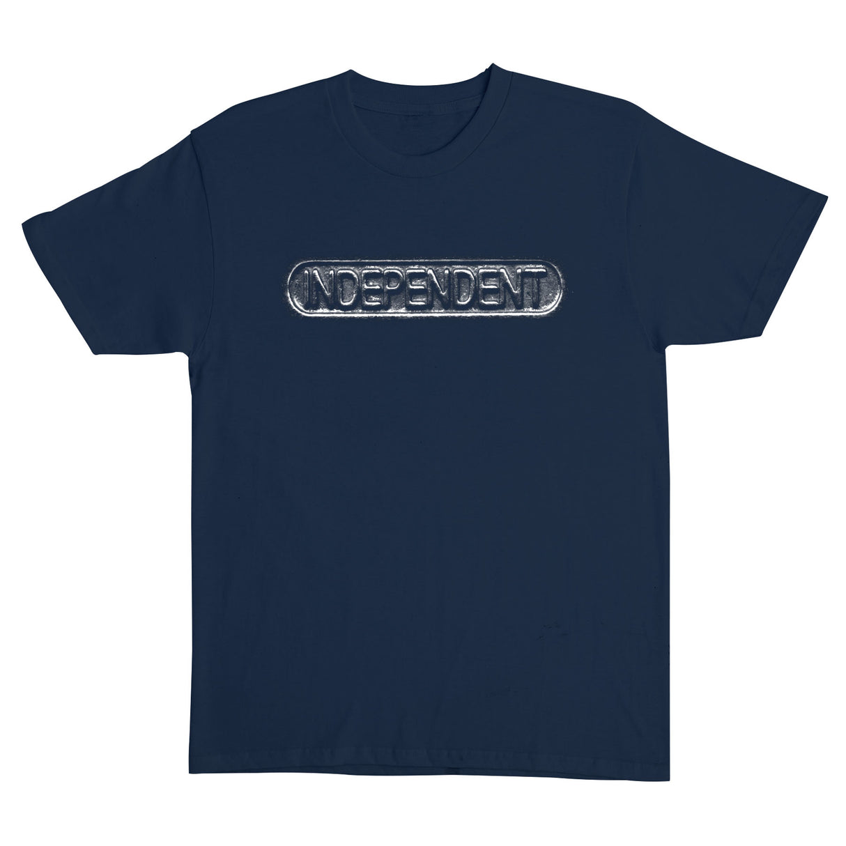 Independent Sand Cast Navy S/s Shirt