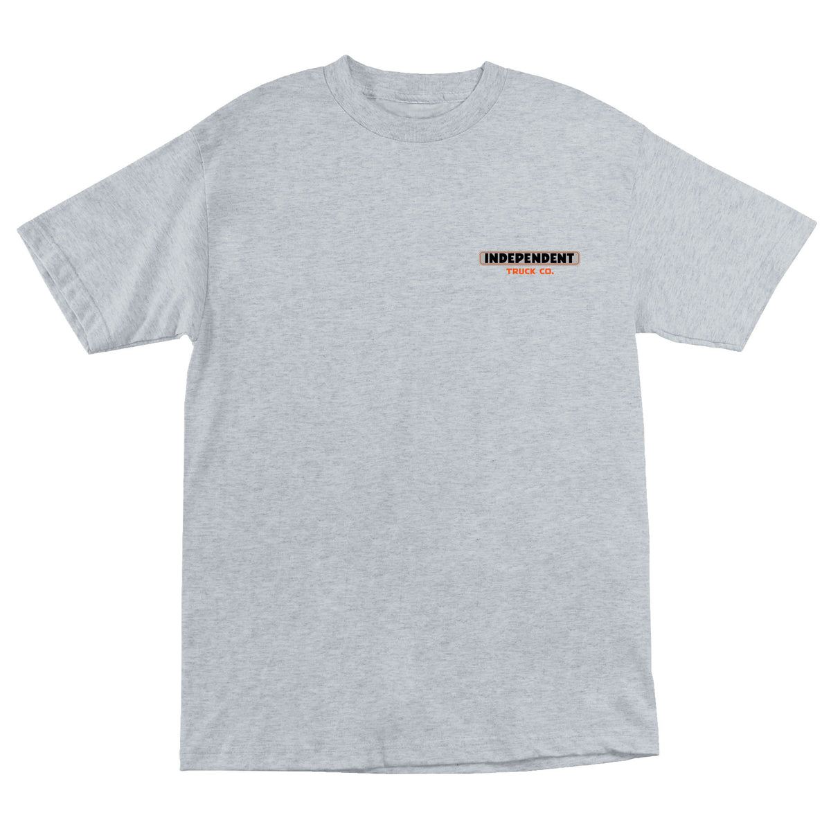 Independent Built To Grind Hard Head S/s Heavyweight Shirt Sport Grey