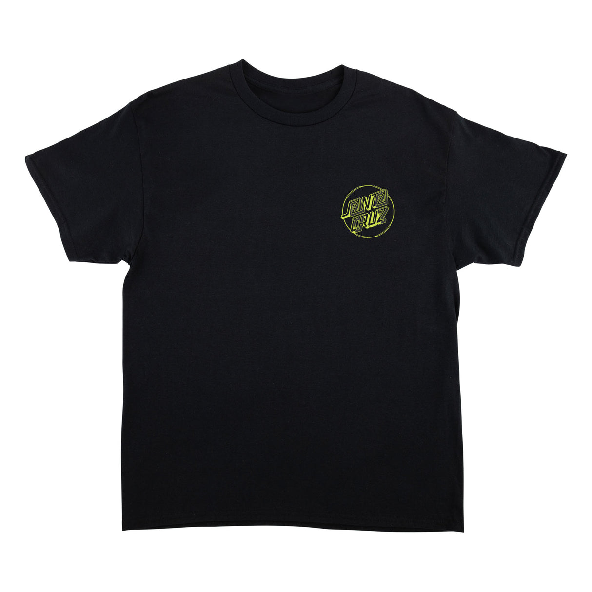 Santa Cruz Acid Cloud Dot Black S/s Shirt