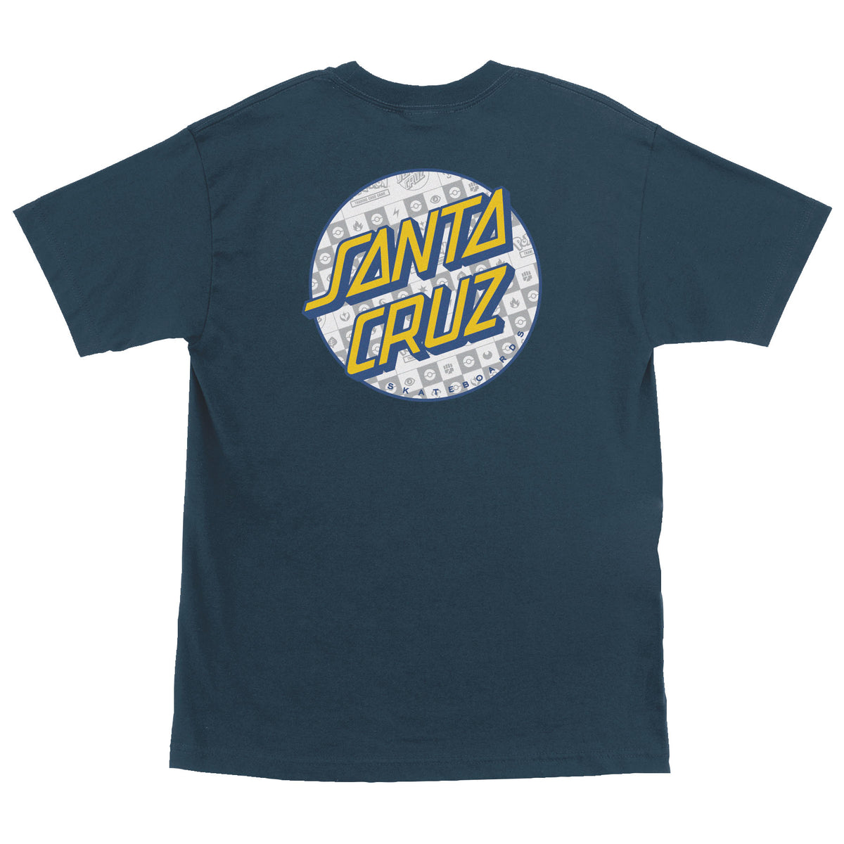 Santa Cruz x Pokémon Energy Dot S/S Heavyweight T-Shirt Harbor Blue