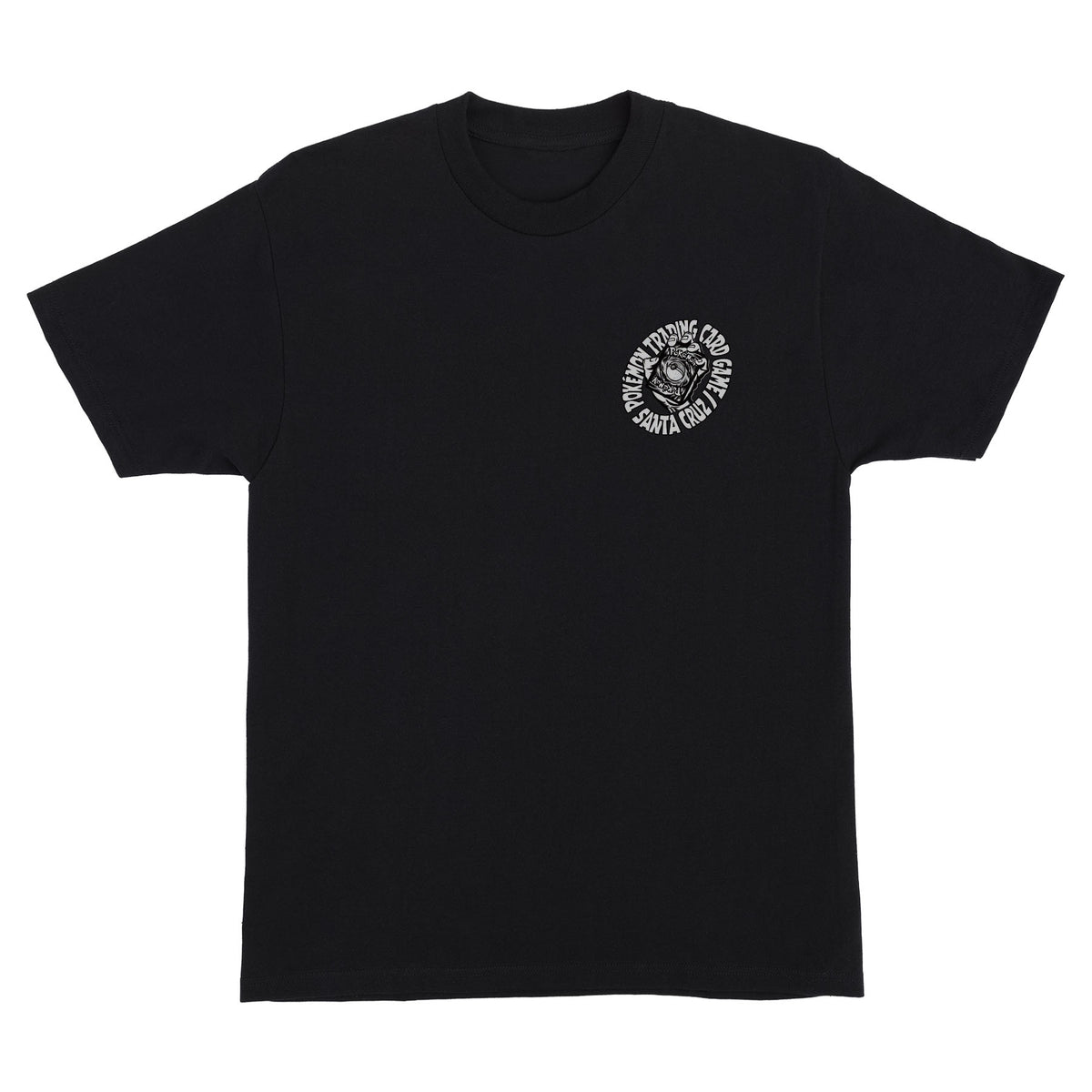 Santa Cruz x Pokémon TCG Hand S/S Heavyweight T-Shirt Black