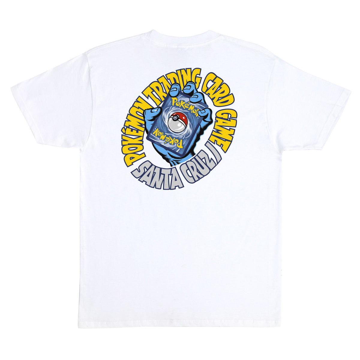 Santa Cruz x Pokémon TCG Hand S/S Heavyweight T-Shirt White