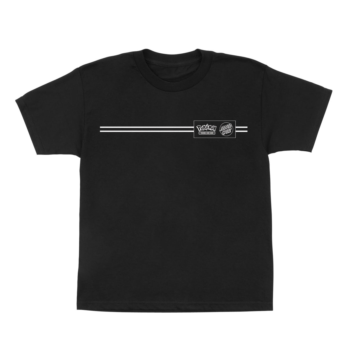 Santa Cruz x Pokémon Energy Dot S/S Midweight T-Shirt Black Youth