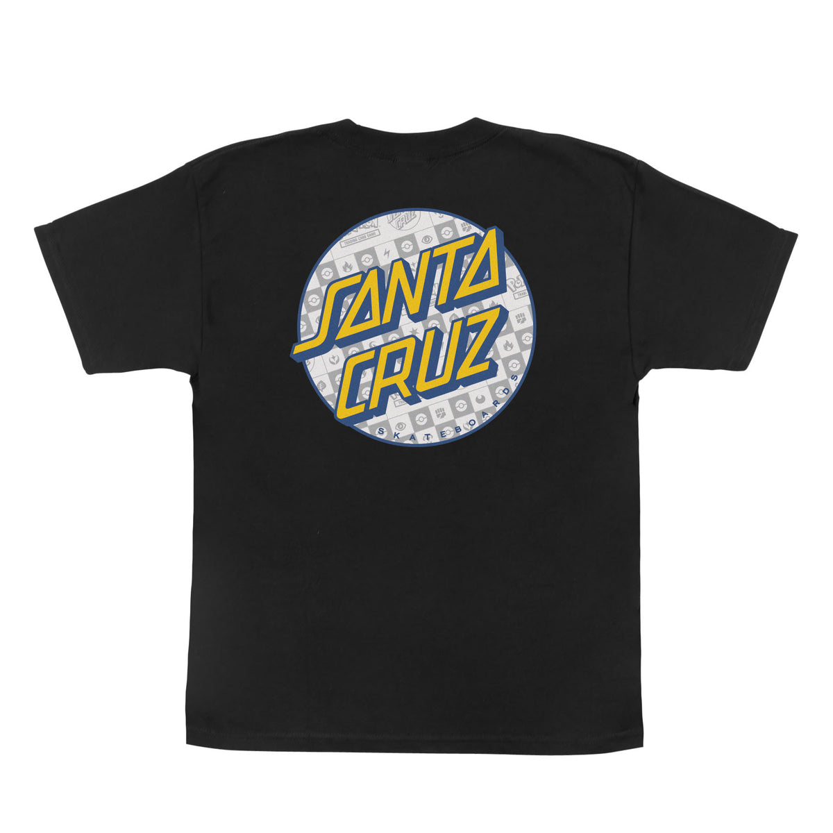 Santa Cruz x Pokémon Energy Dot S/S Midweight T-Shirt Black Youth