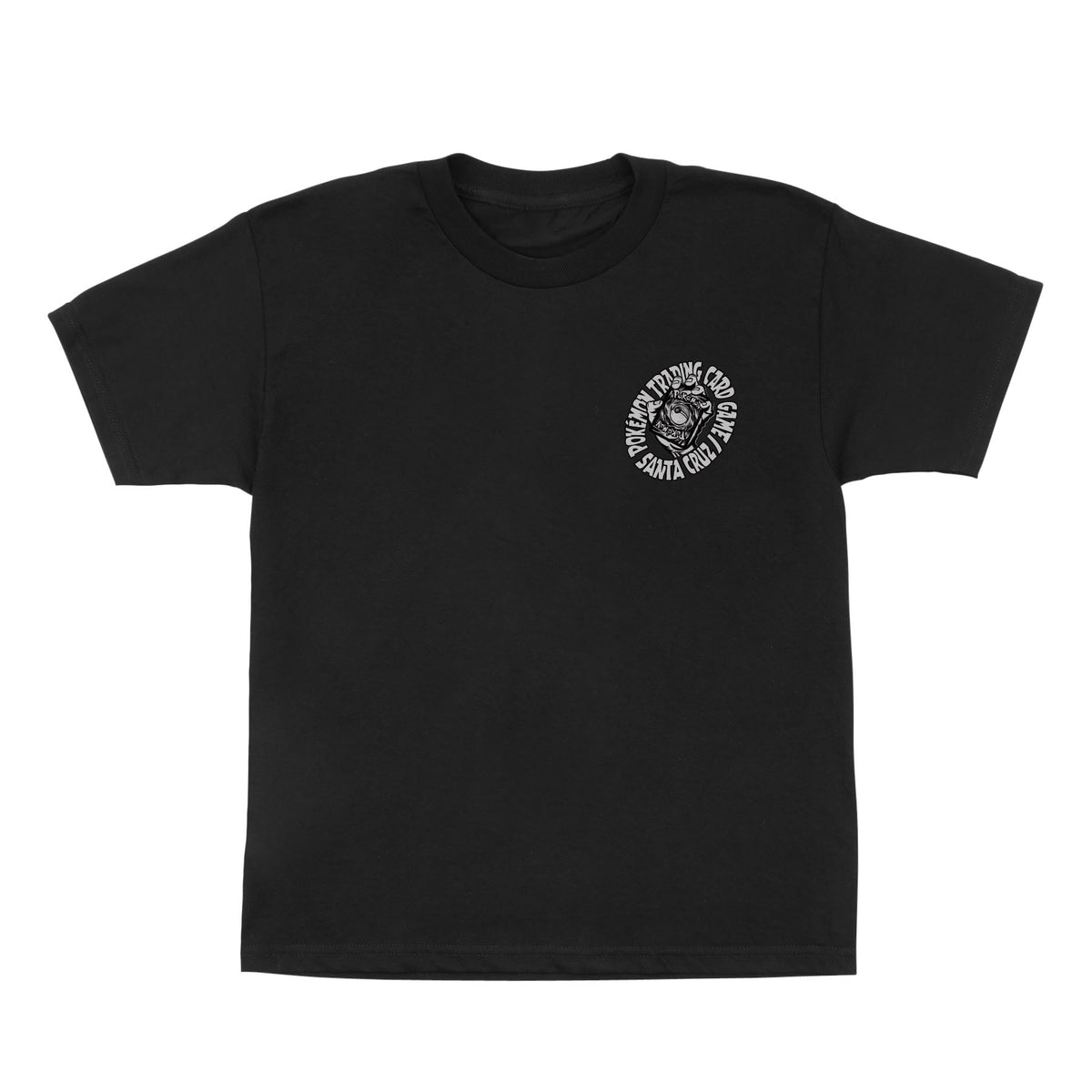 Santa Cruz x Pokémon TCG Hand S/S Midweight T-Shirt Black Youth