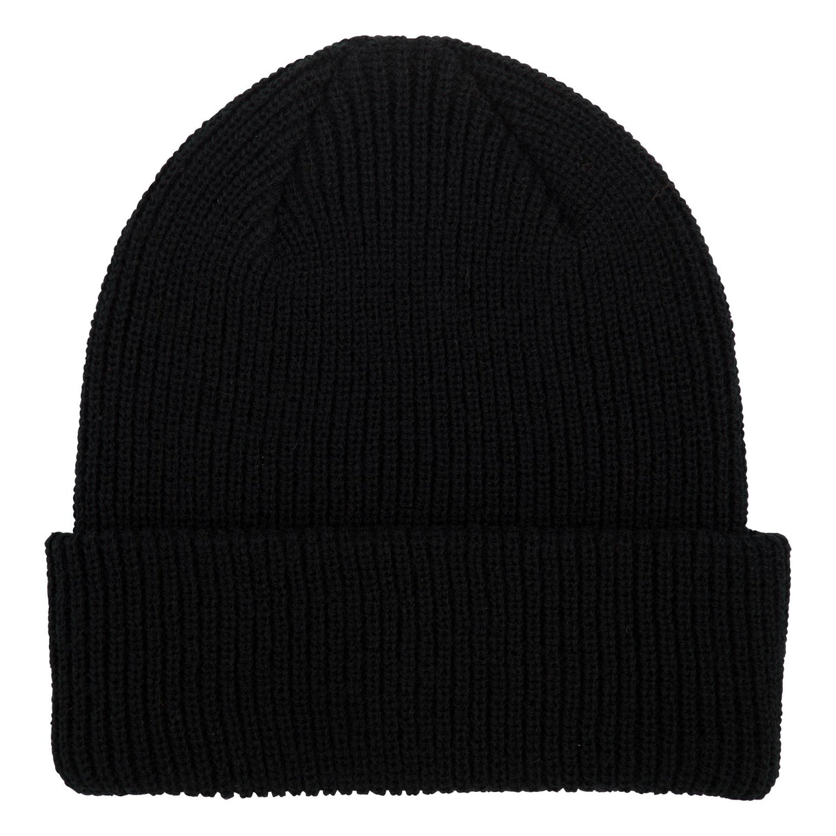 Santa Cruz Label Long Shoreman Black Beanie
