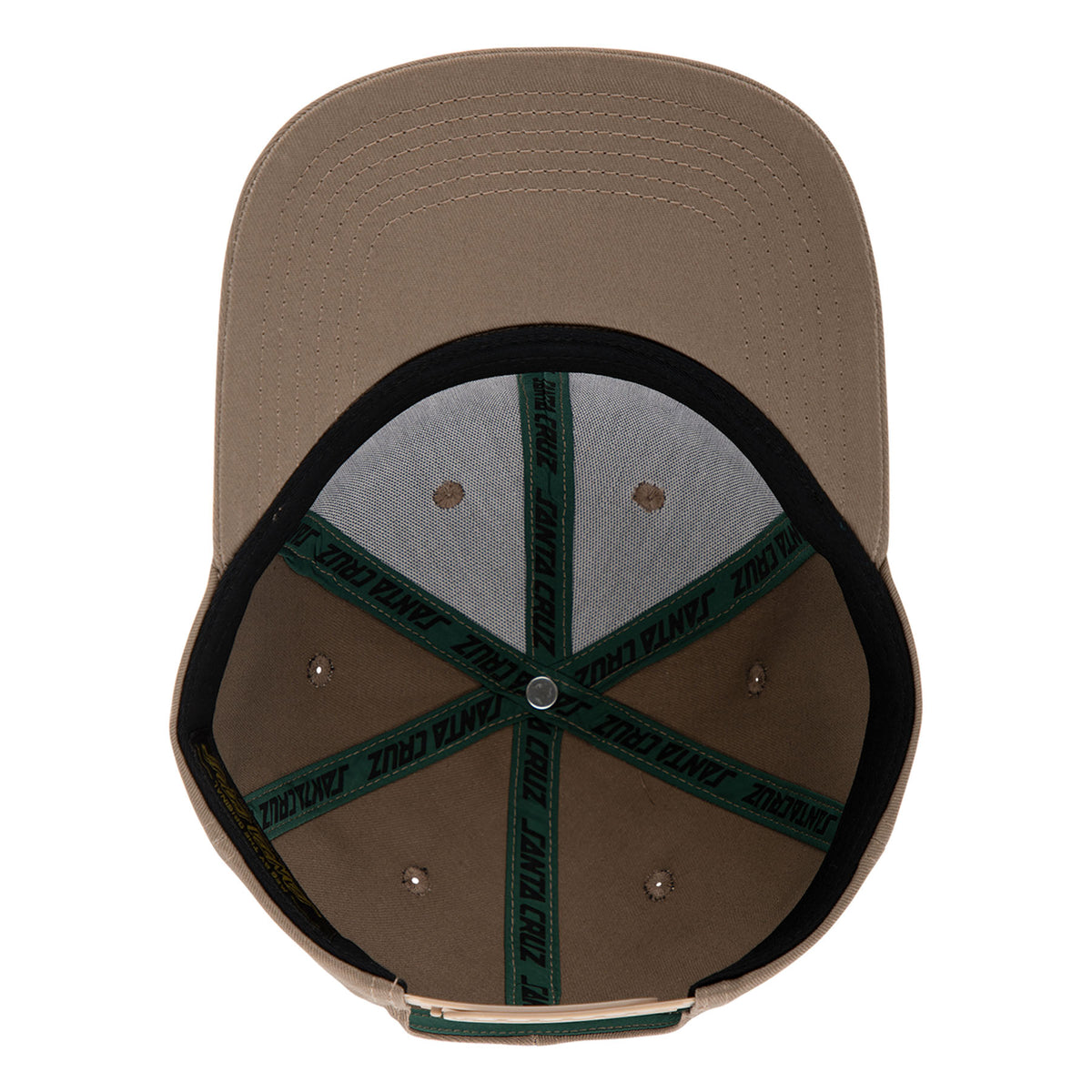 Santa Cruz Loco Dot Snapback Structured Hat Saddle
