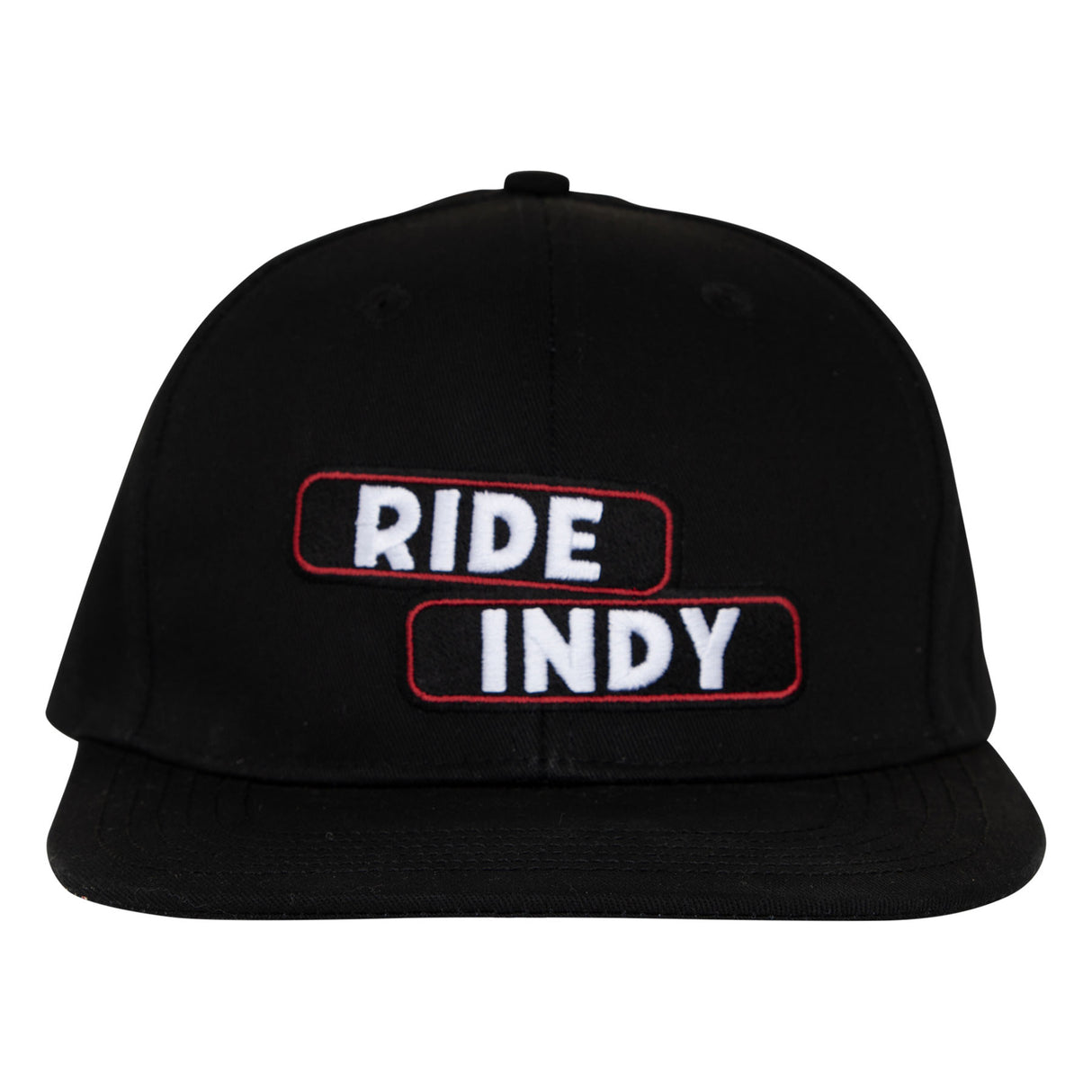 Independent Sticker Slap Black Snapback Hat