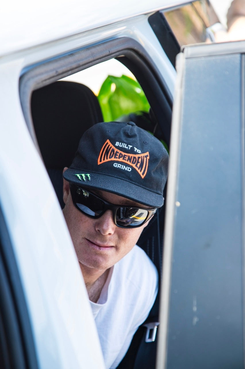 Independent Built To Grind Span Black Snapback Unstructured Hat
