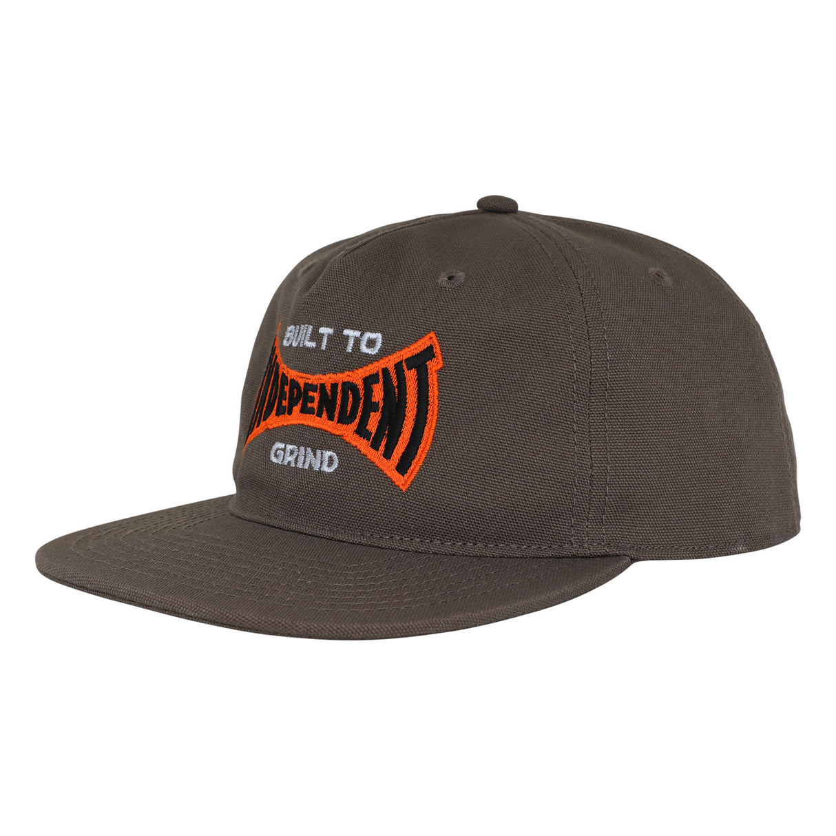 Independent Built To Grind Span Walnut Snapback Unstructured Hat