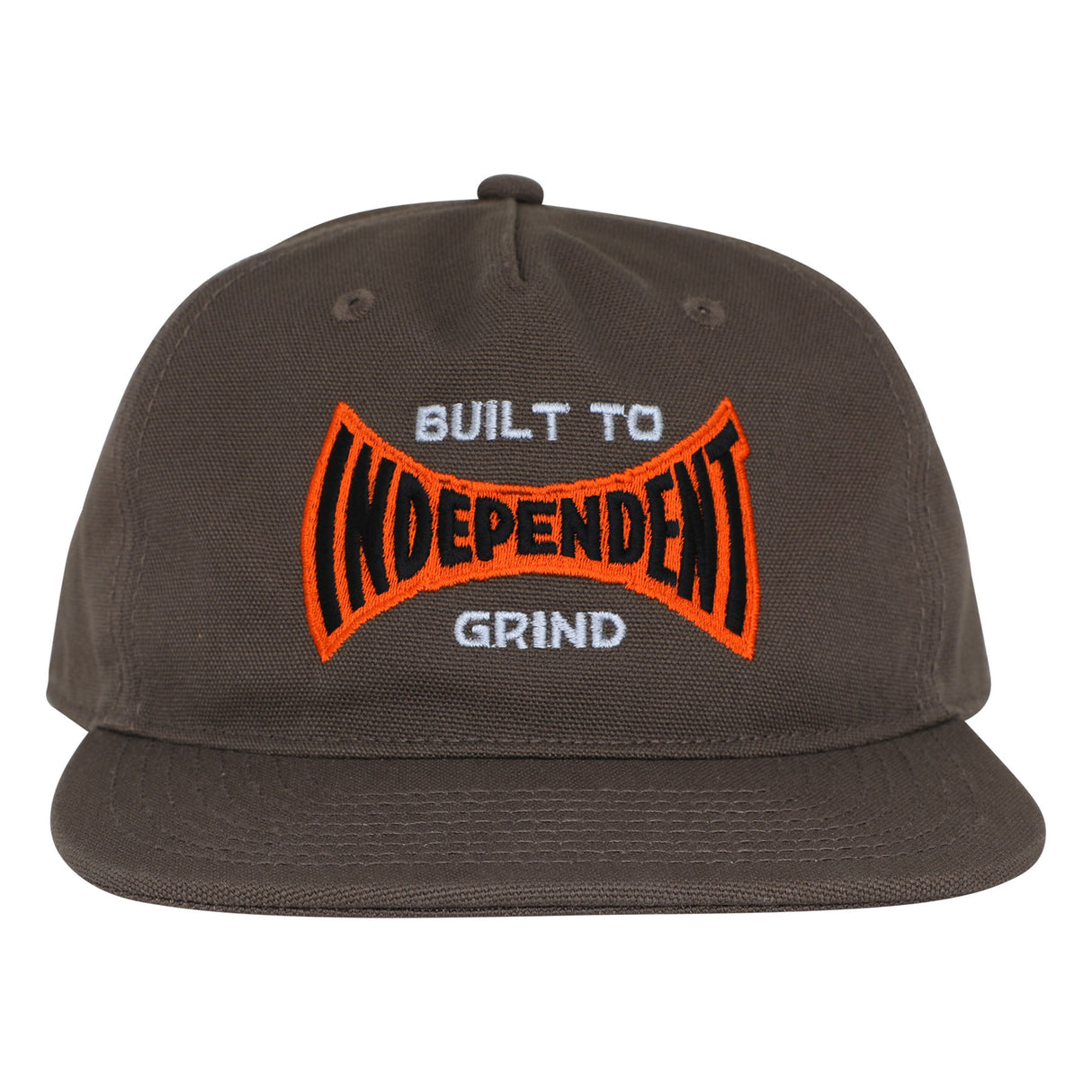 Independent Built To Grind Span Walnut Snapback Unstructured Hat