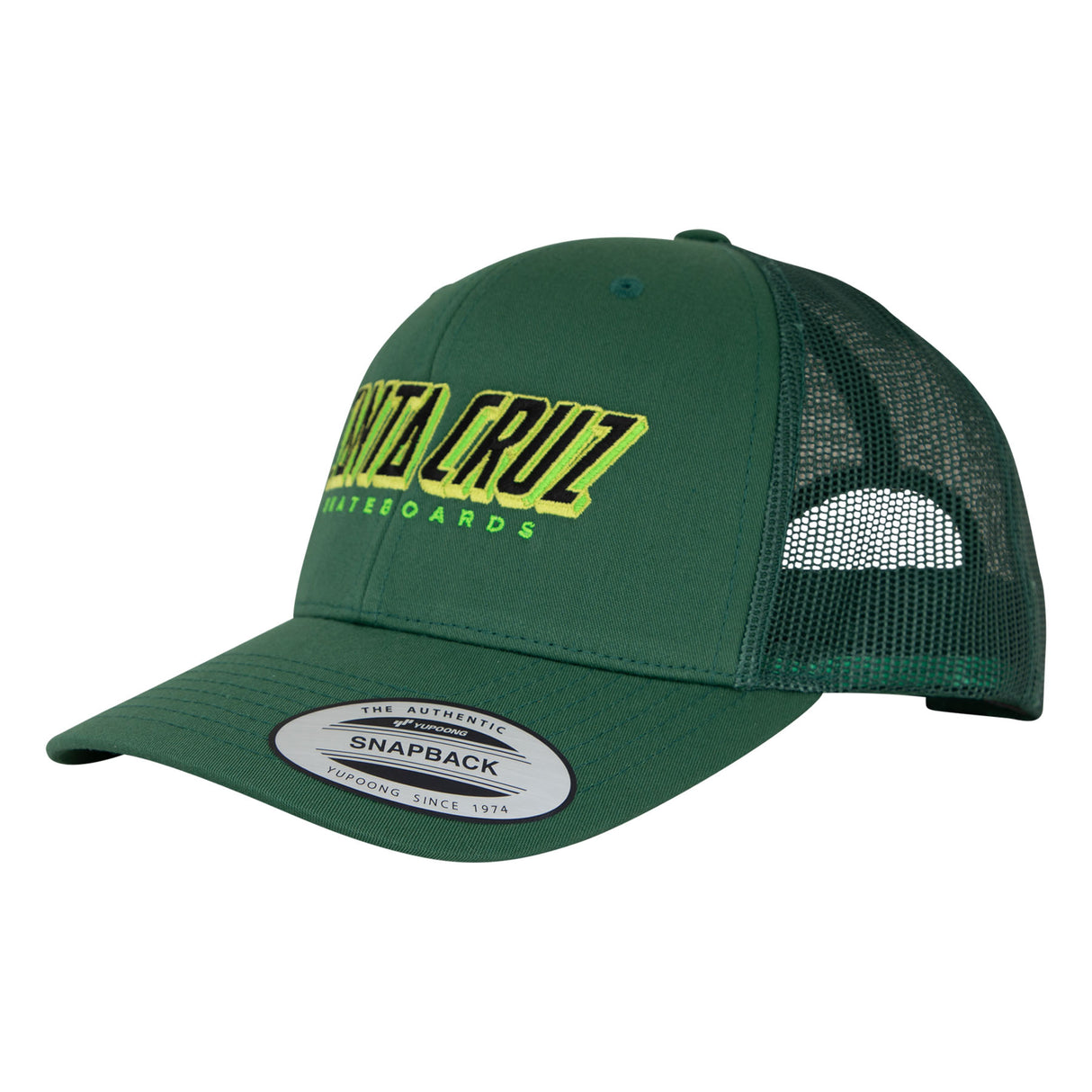 Santa Cruz Big Strip Evergreen Snapback Hat