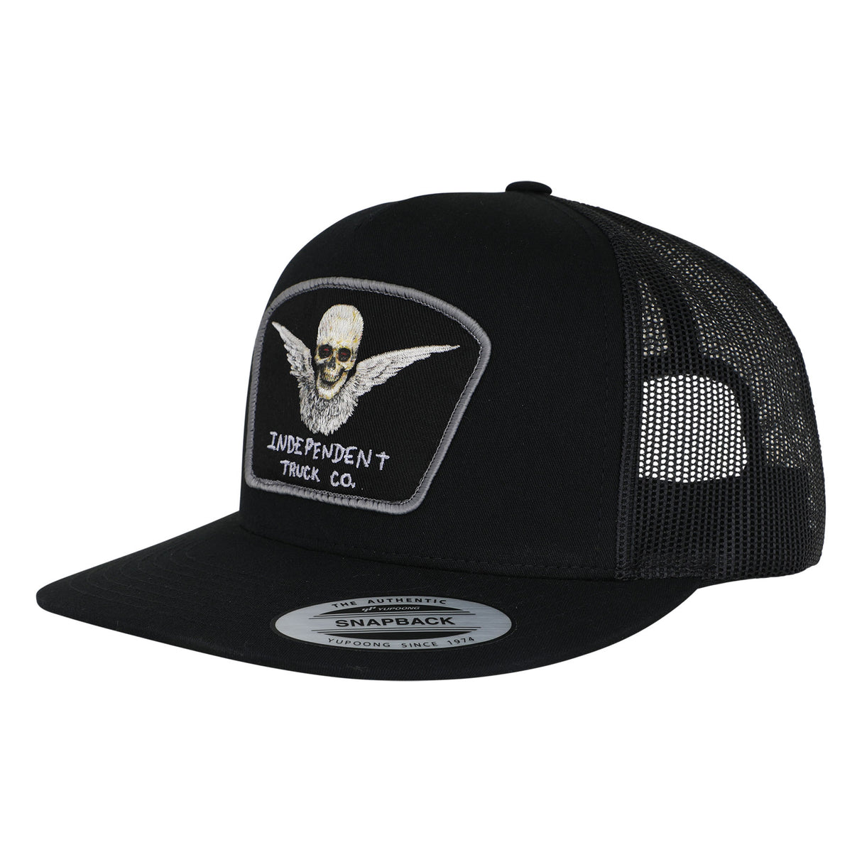 Independent Afterlight Black Mesh Trucker Structured Hat
