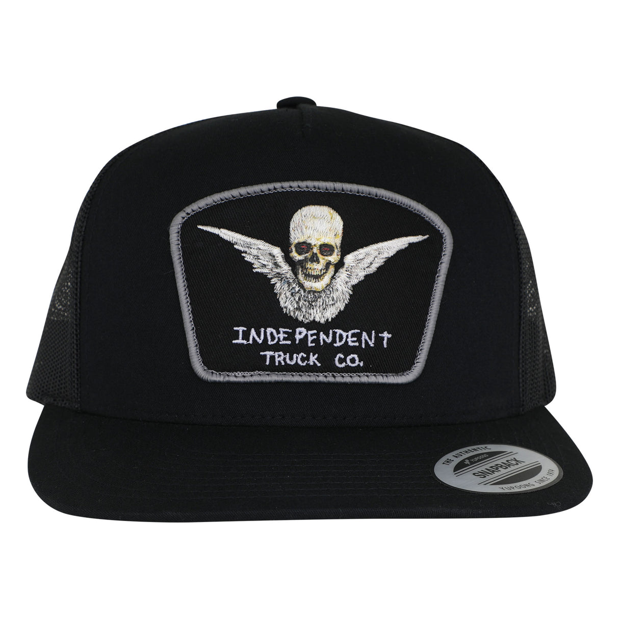 Independent Afterlight Black Mesh Trucker Structured Hat