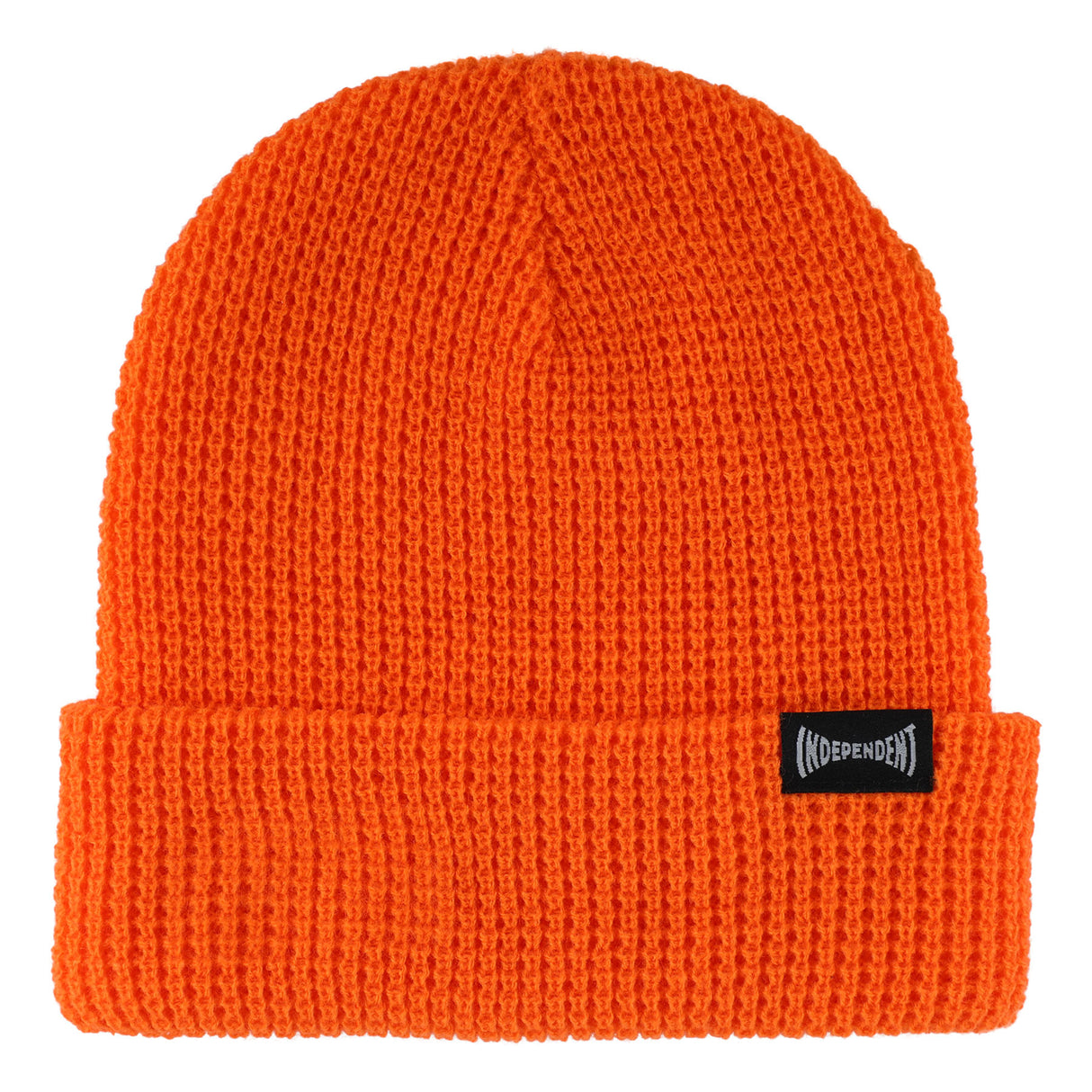 Independent Built to Grind Orange Waffle Beanie