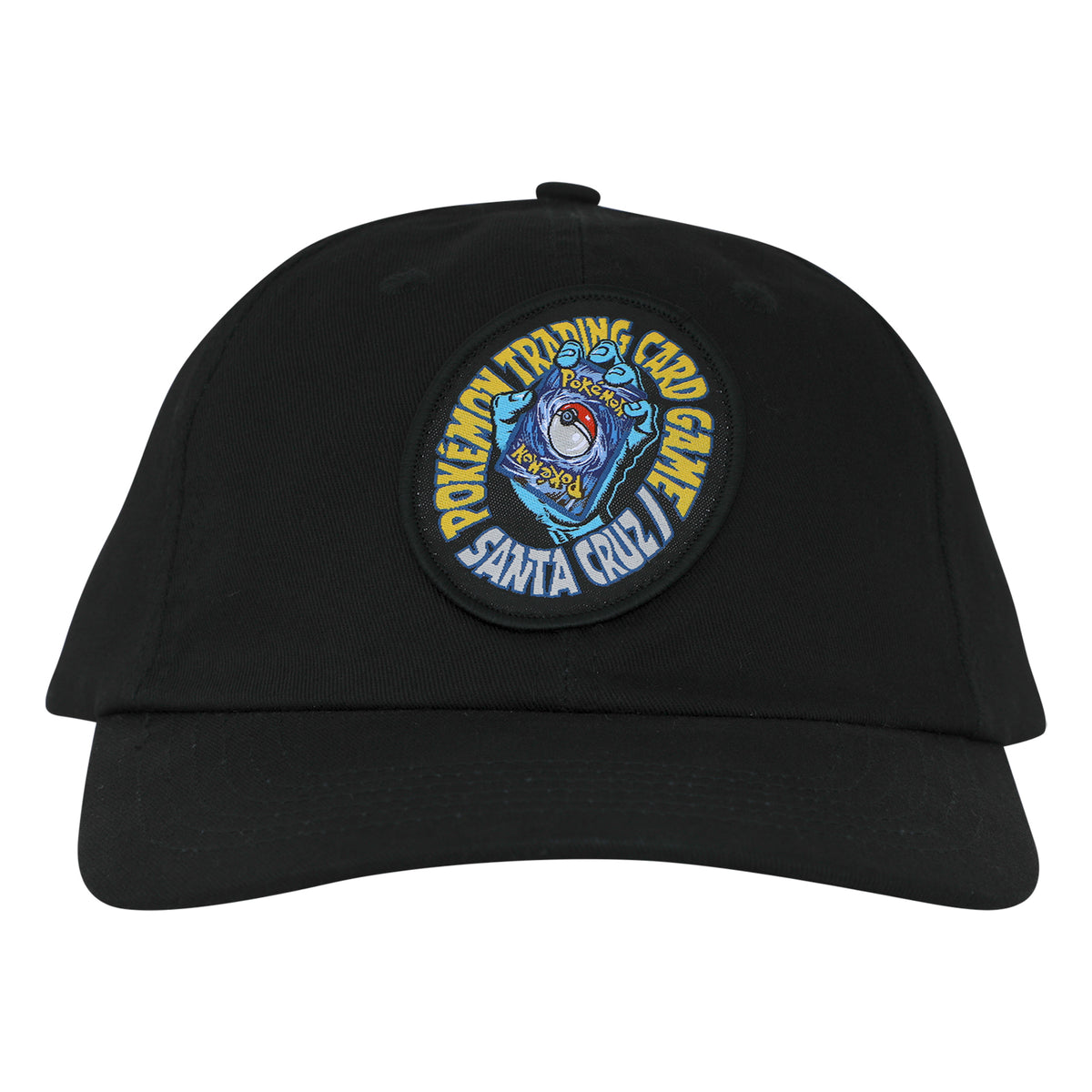 Santa Cruz x Pokémon TCG Hand Snapback Unstructured Hat Black