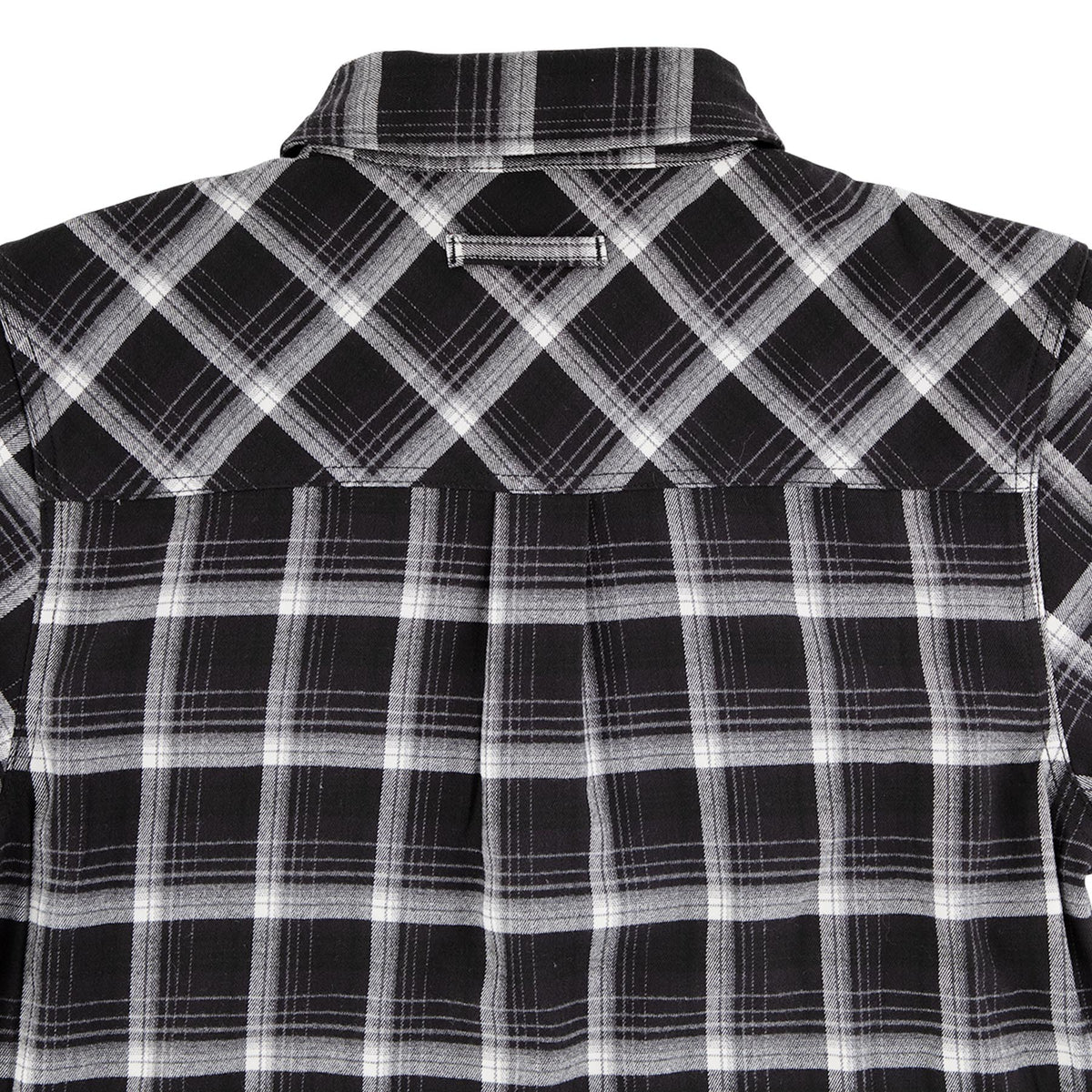Santa Cruz Classic L/s Flannel Top Black Plaid