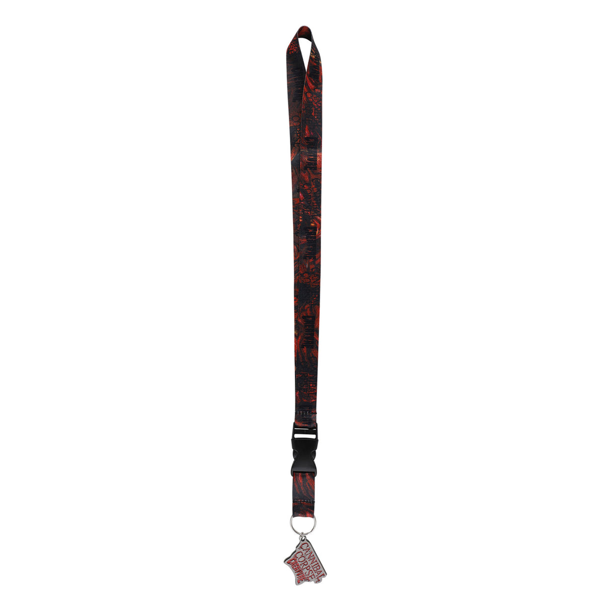 Creature Cannibal Corpse Red Black Key Chain Lanyard