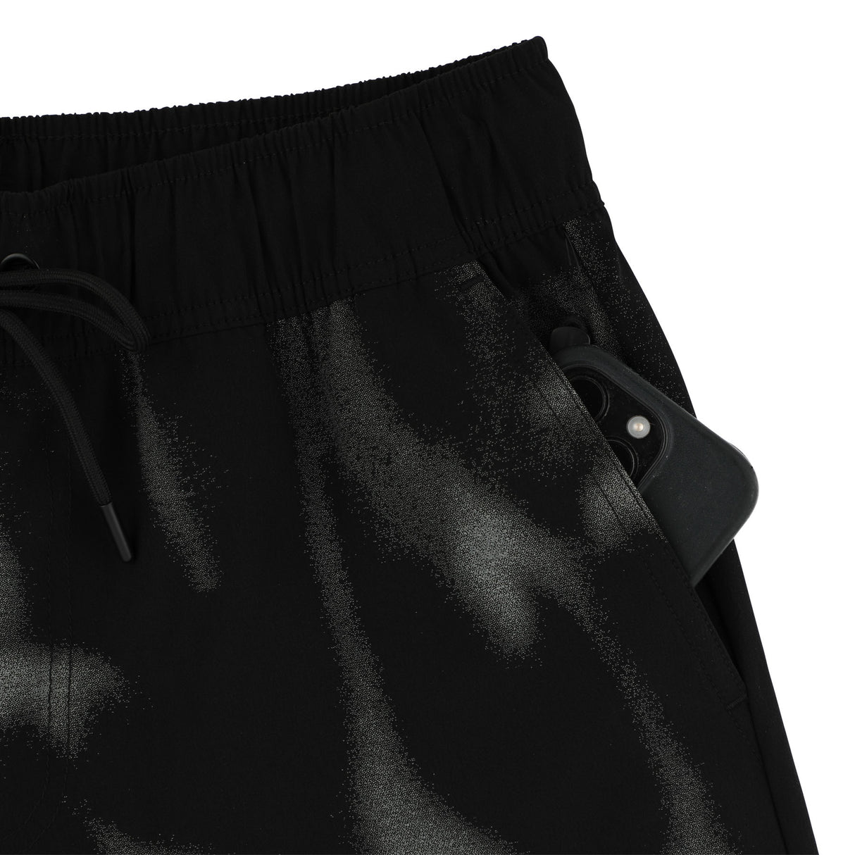 Santa Cruz TTE Messenger Elastic Waist Black Haze Boardshorts