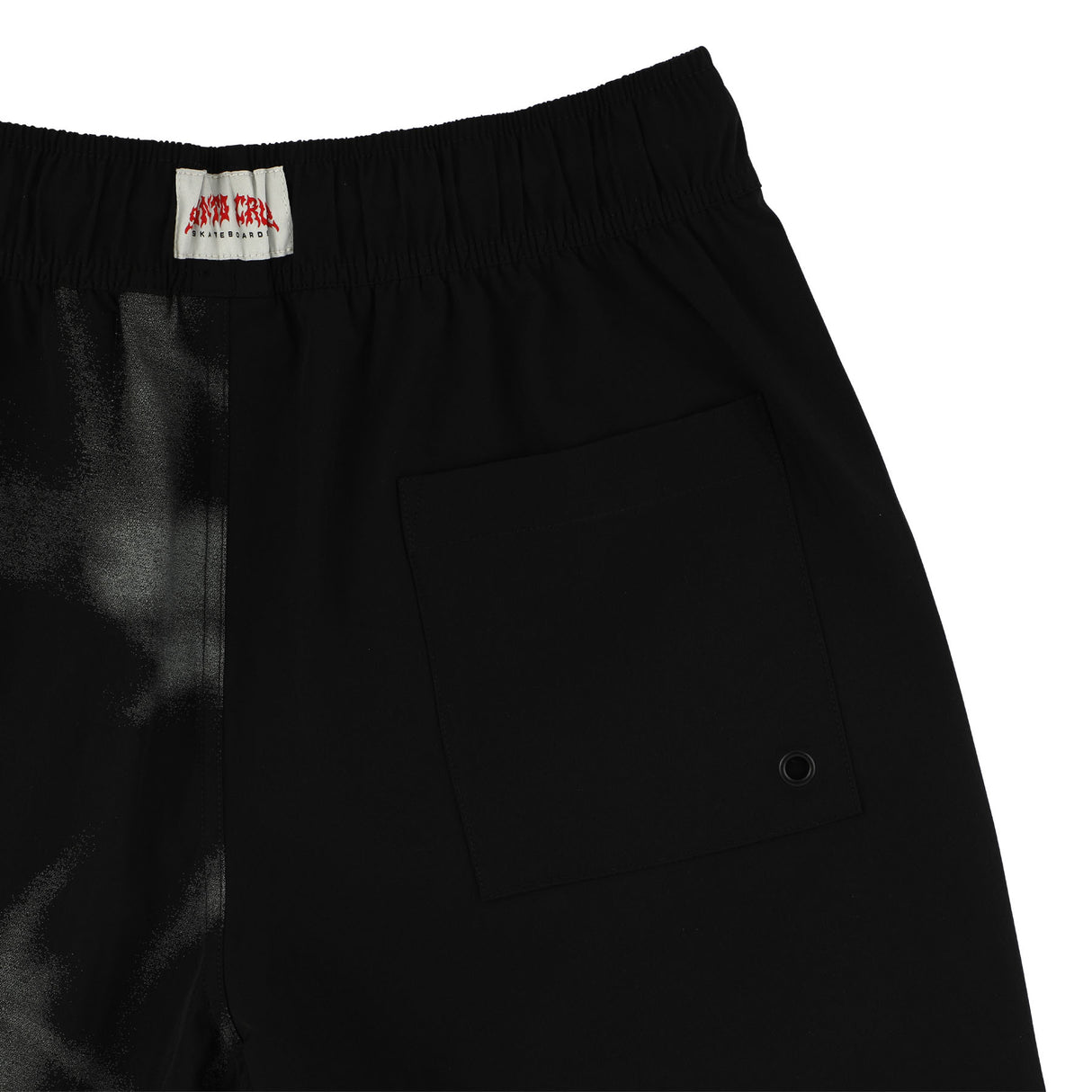 Santa Cruz TTE Messenger Elastic Waist Black Haze Boardshorts