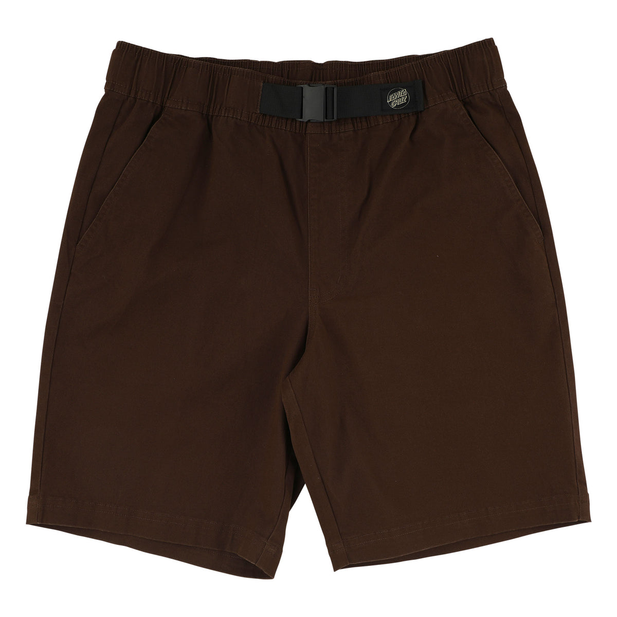 Santa Cruz Flex Elastic Waist Shorts Brown