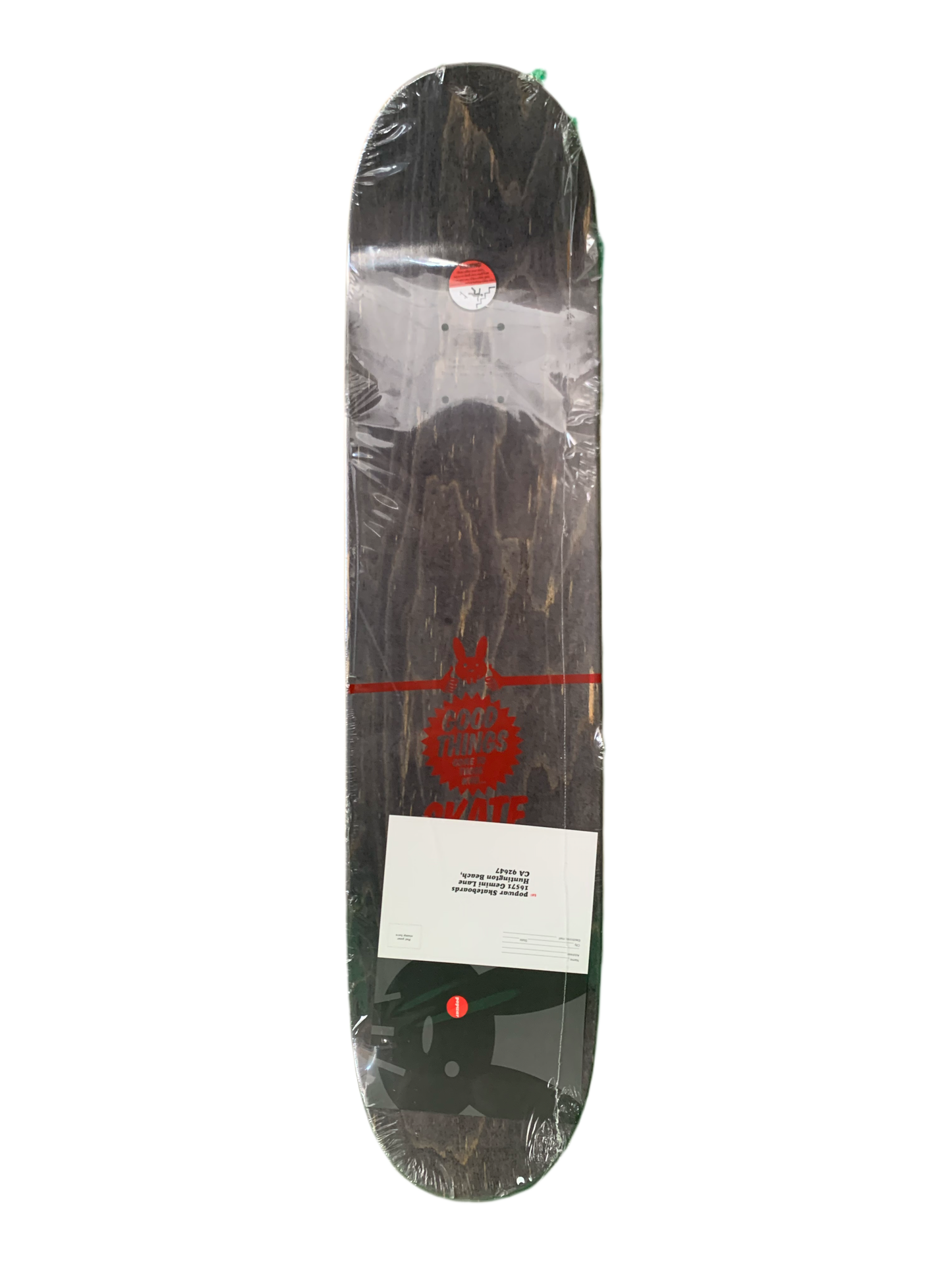 Popwar Doctor Popwar Natural 7.5" Classic Skateboard Deck