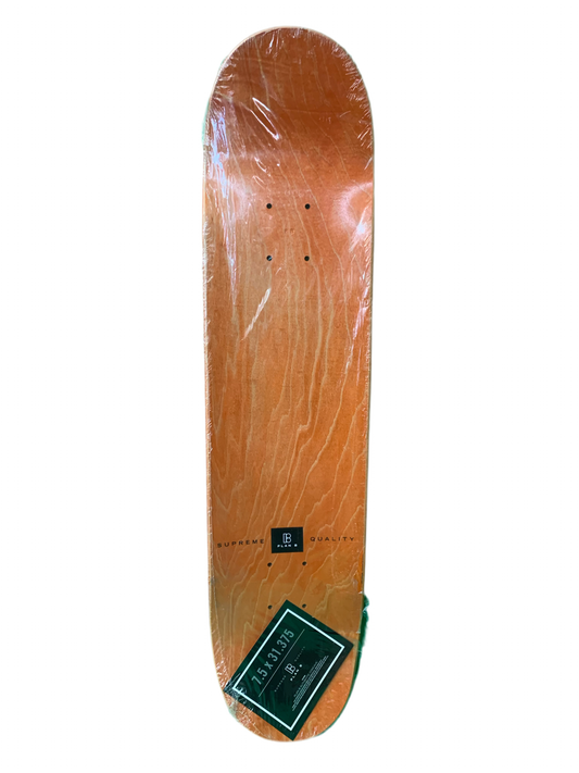 Plan B Paul Rodriguez Axe Series Silver 7.5" Classic Skateboard Deck