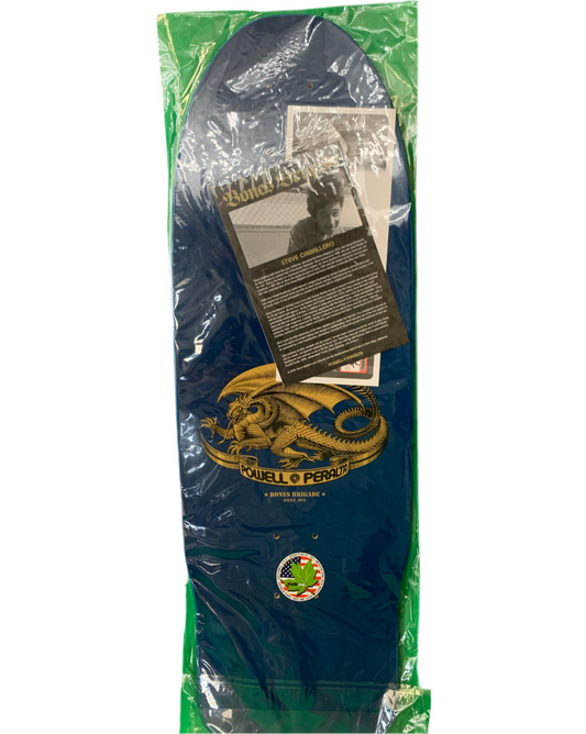 Powell Peralta Bones Brigade Series 1 2005 Steve Caballero Blue Classic Skateboard Deck