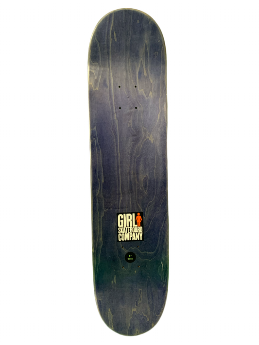 Girl Brandon Biebel Sacto 8" Classic Skateboard Deck