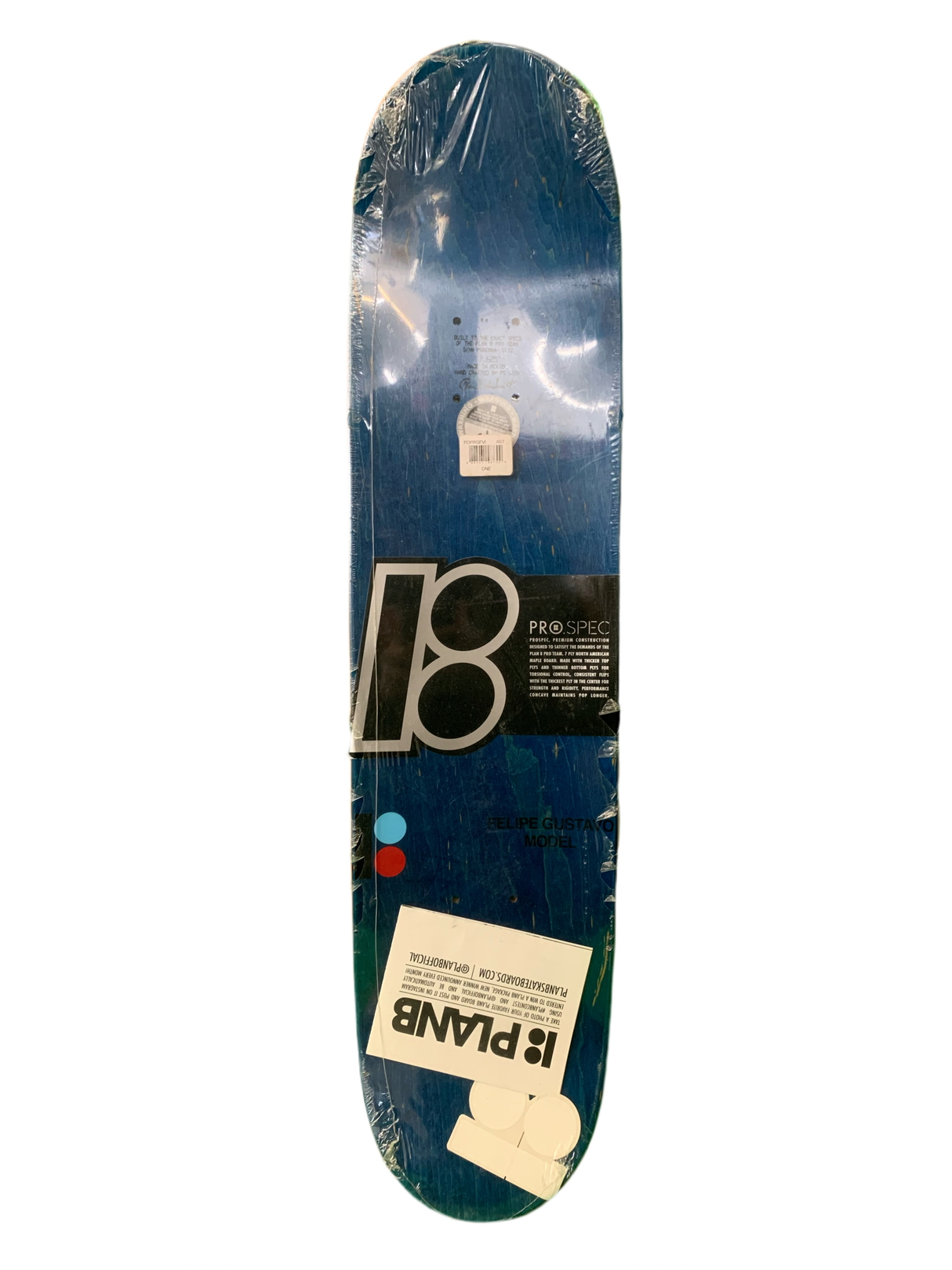 Plan B Felipe Gustavo Speed Is Key 7.6" Classic Skateboard Deck