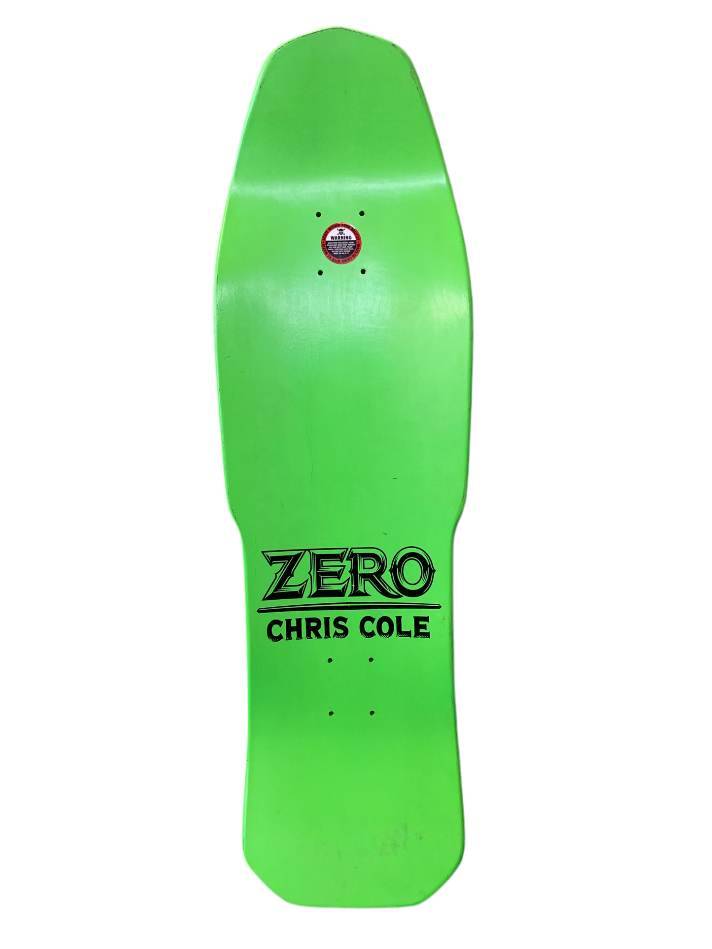 Zero Chris Cole Angel of Death 2010 9.6" Classic Skateboard Deck