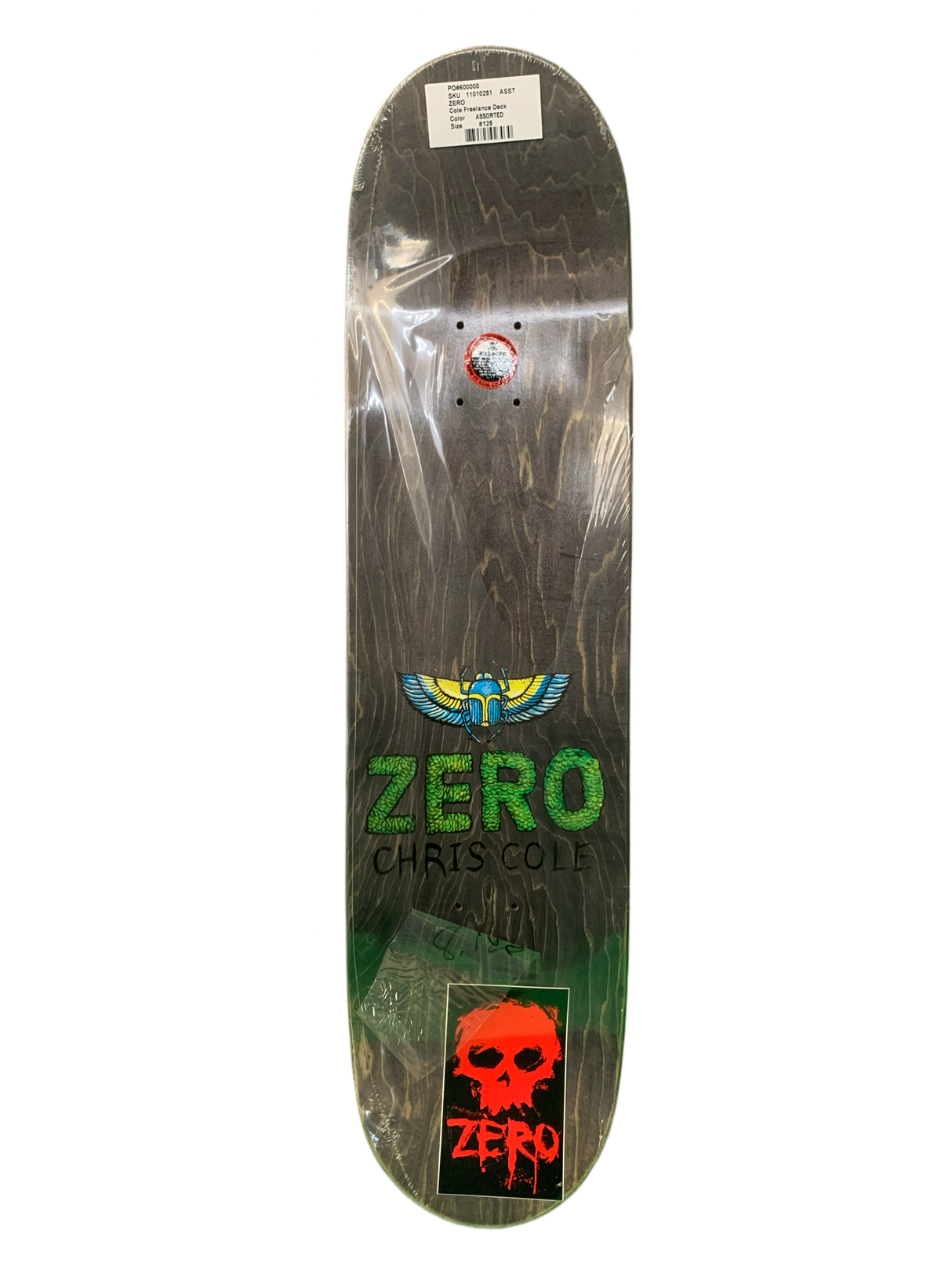 Zero Chris Cole Cosmic Warrior 8.125" Classic Skateboard Deck
