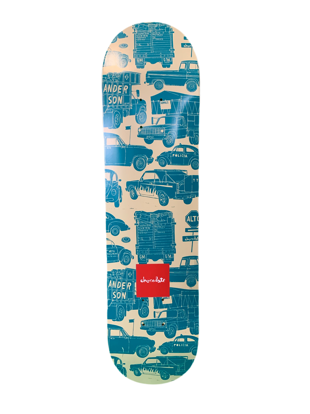 Chocolate Kenny Anderson GM One Off by Evan Hecox 7.8" Classic Skateboard Deck