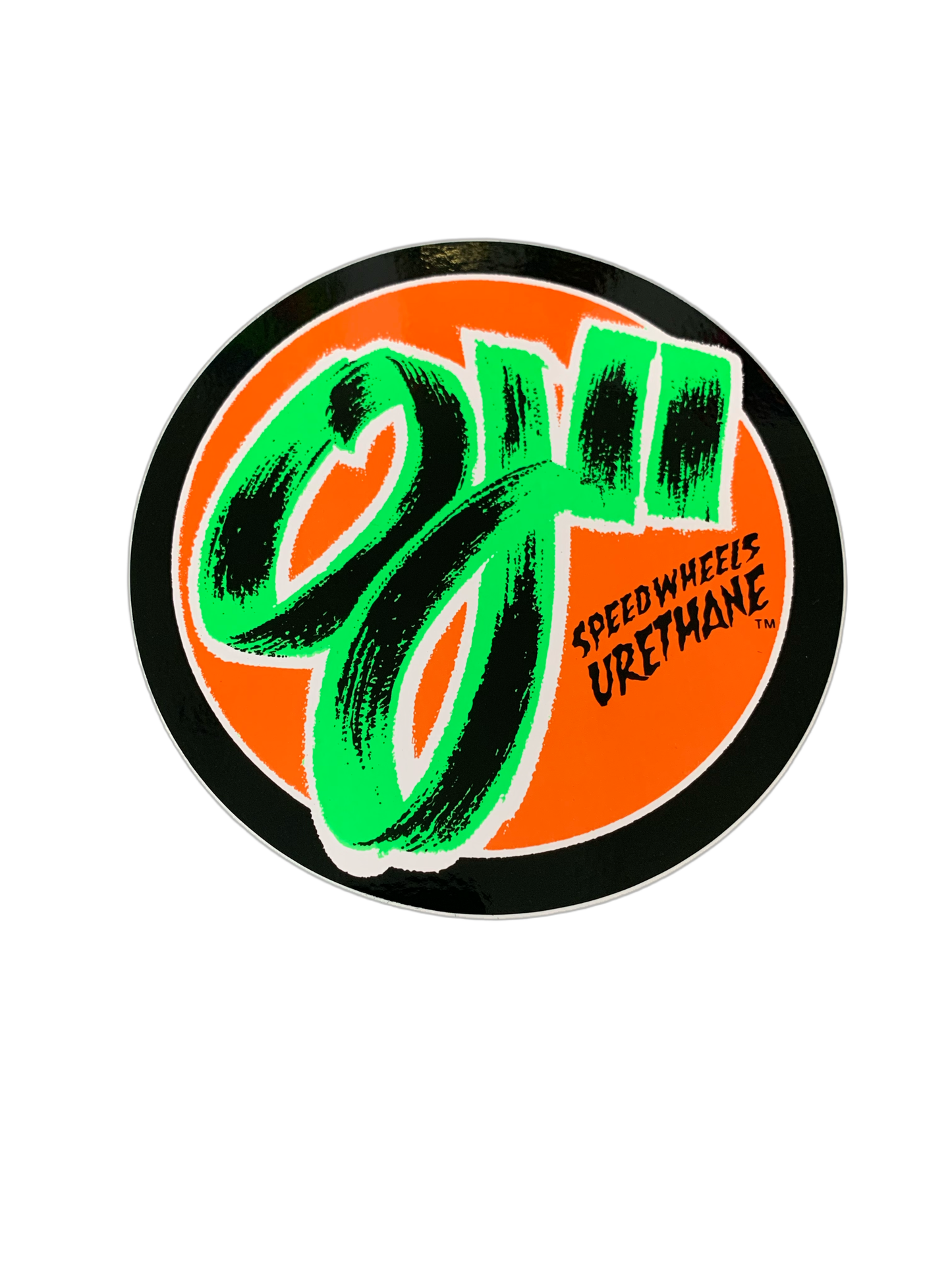 OJ 2 Speed Wheels Sticker 6"