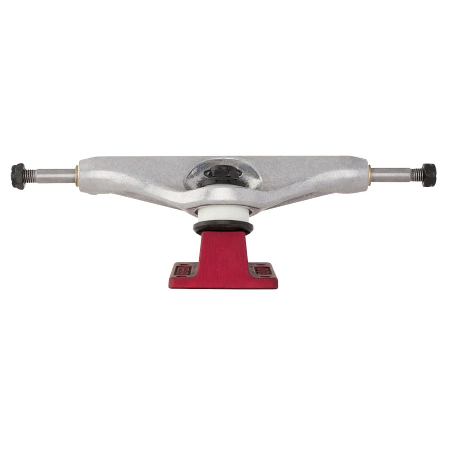 Independent Hollow Standard Delfino Silver Red Trucks