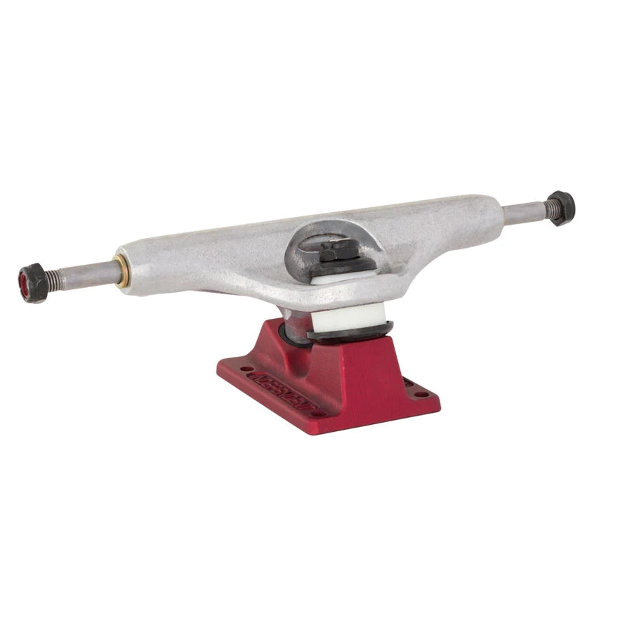 Independent Hollow Standard Delfino Silver Red Trucks