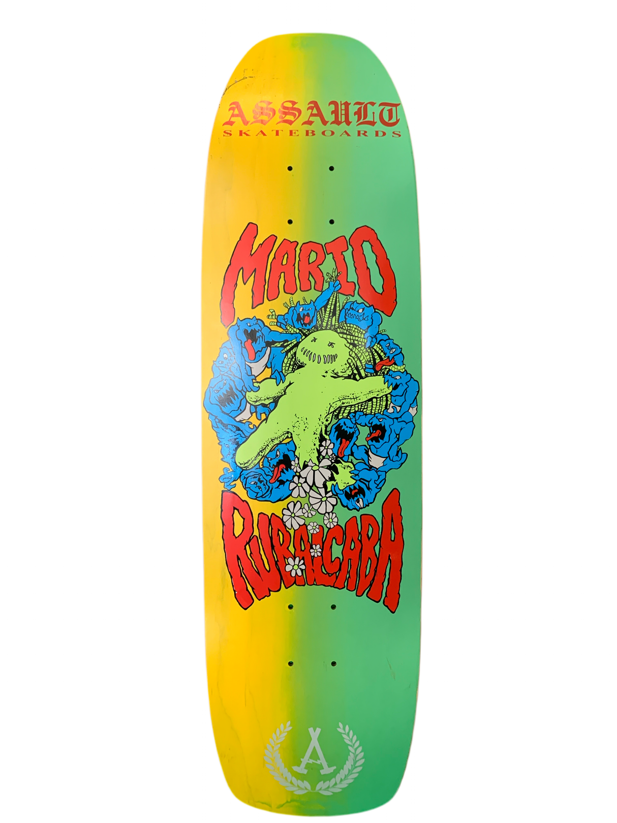 Assault Mario Rubalcaba Pro Model 9.1" Classic Skateboard Deck