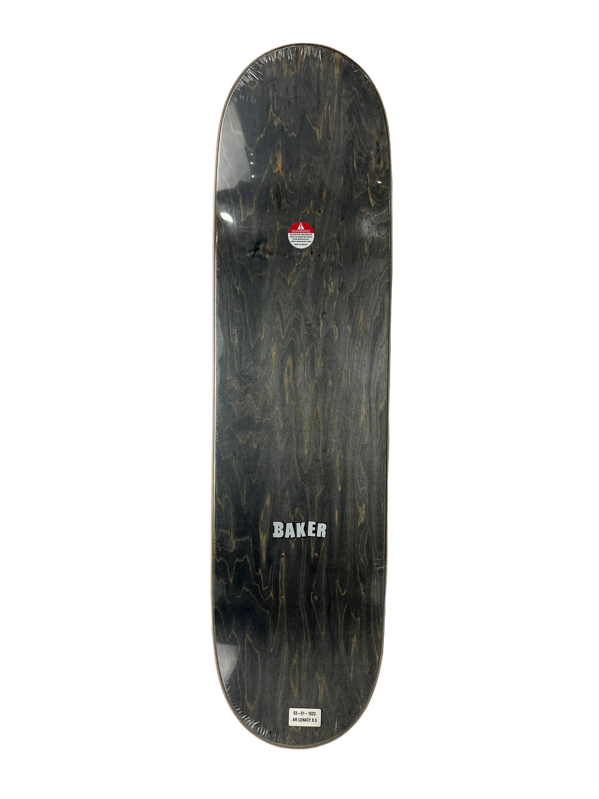 Baker Andrew Reynolds Lunacy Red White Size 8.5" Vintage NOS Deck